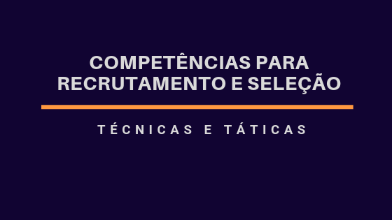 Competências para R&S
